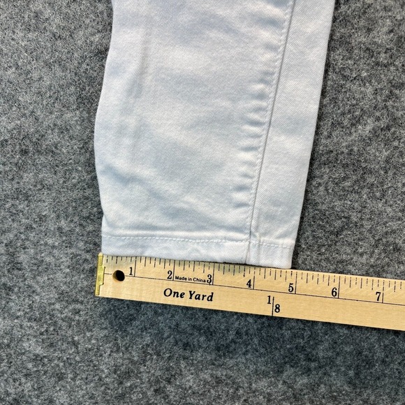 Kancan Women's Jeans Size 26‎ Skinny White Distressed Stretch Denim - Picture 8 of 13